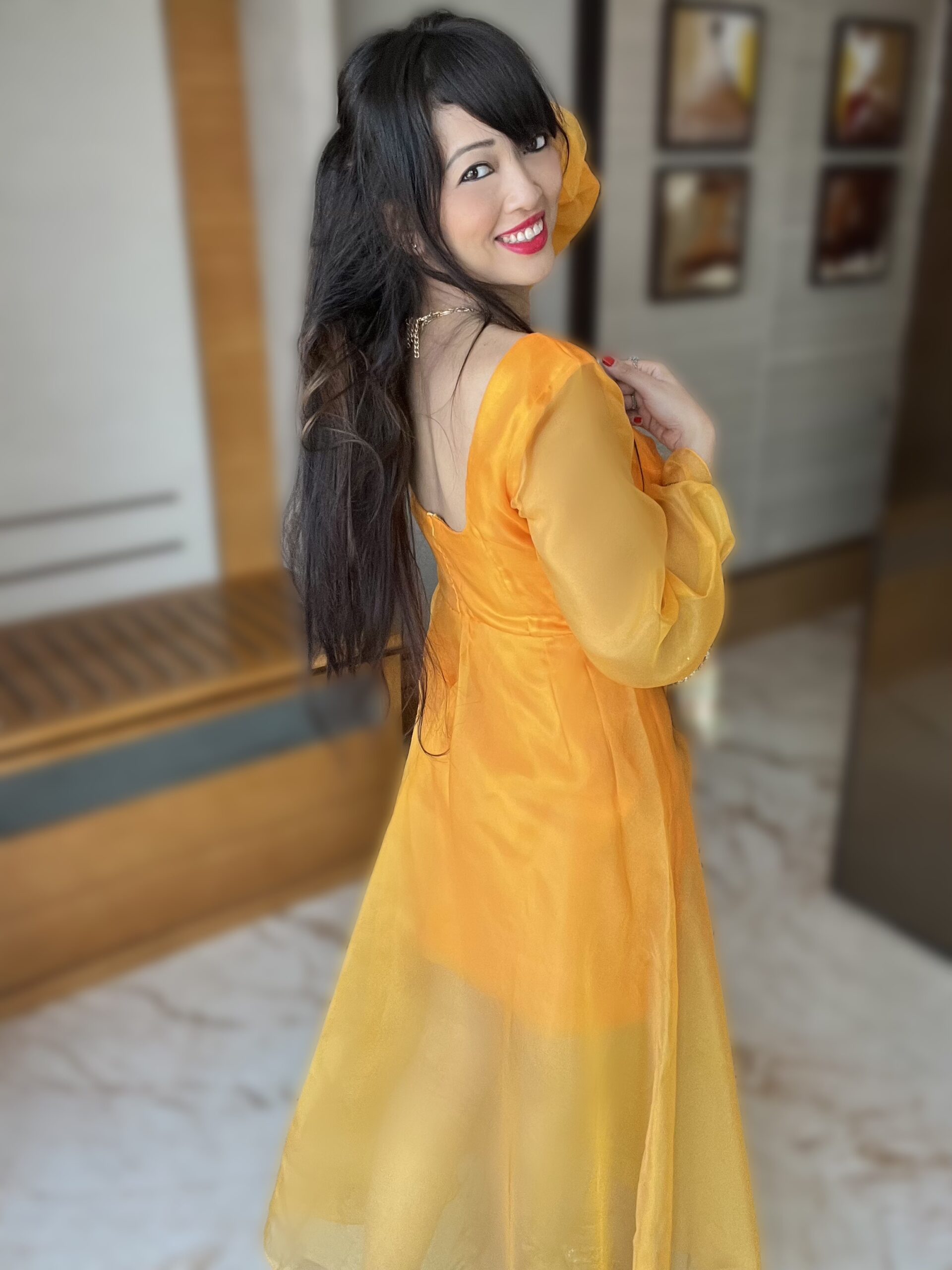 bright as haldi and the rising sun! bright as haldi and the rising sun!